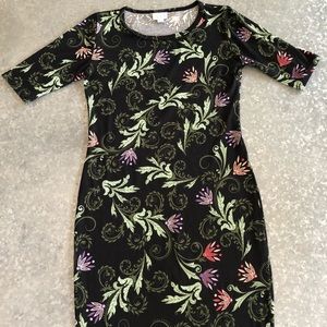 LuLaRue Floral Dress SZ XS